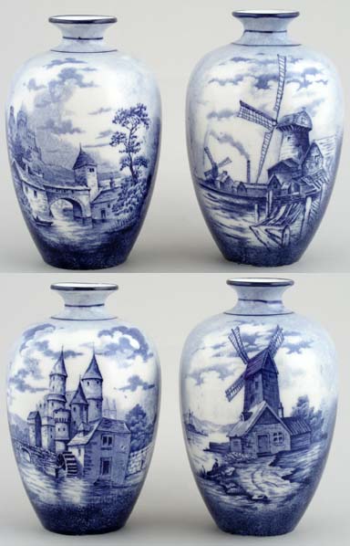 Vases Pair c1920s